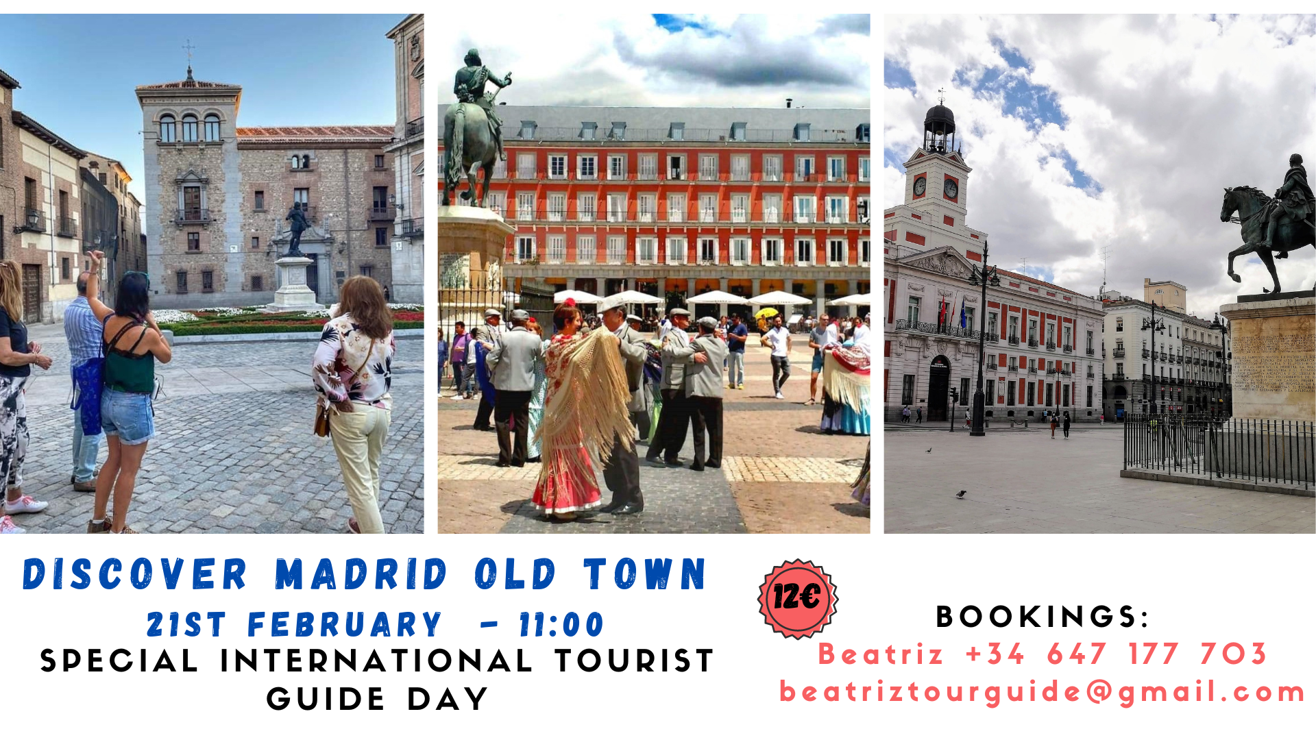 DISCOVER MADRID OLD TOWN - Special International Tourist Guide Day