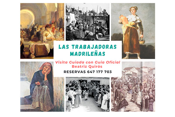LAS TRABAJADORAS MADRILEÑAS: De la Plaza Mayor a Lavapies